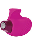 Key Aries Silicone Finger Massager Waterproof Raspberry Pink 2.25 Inch