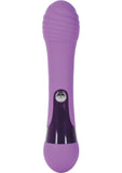 Key Virgo Silicone Body Massager Waterproof Lavender 8.5 Inch