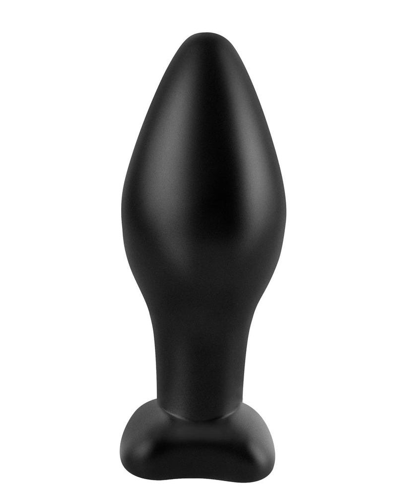Anal Fantasy Collection Large Silicone Plug Black 4.25 Inch