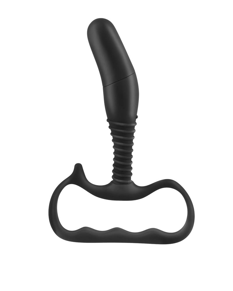 Anal Fantasy Collection Vibrating Prostate Stimulator Waterproof Black 4 Inch