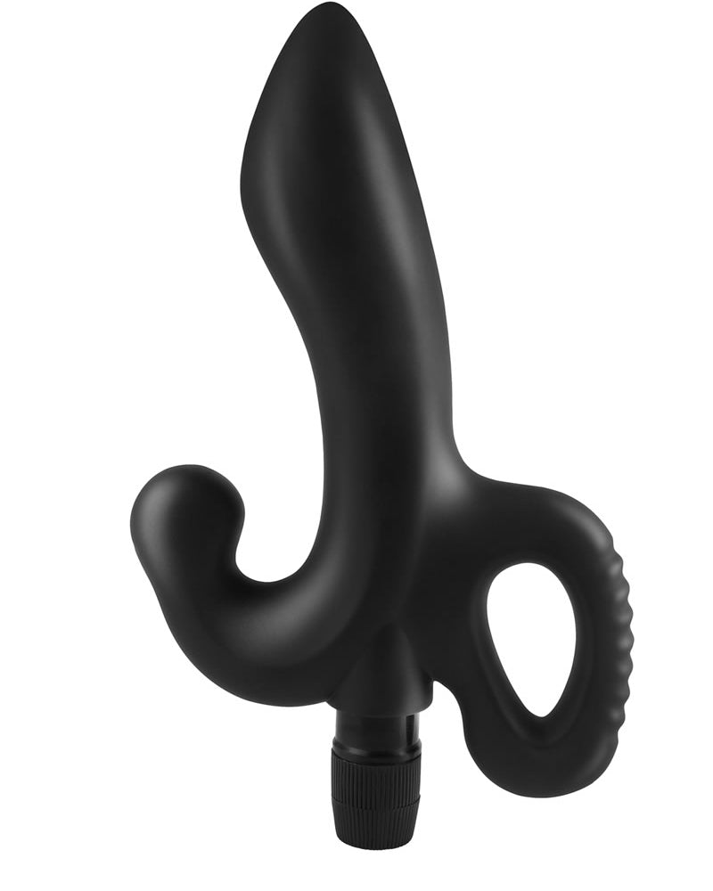 Anal Fantasy Collection Vibrating Prostate Massager Waterproof Black 3.5 Inch