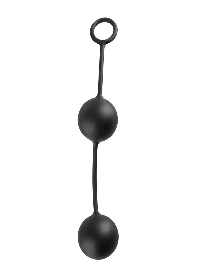 Anal Fantasy Collection Silicone Elite Vibro Balls Black