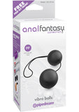 Anal Fantasy Collection Vibro Balls Black