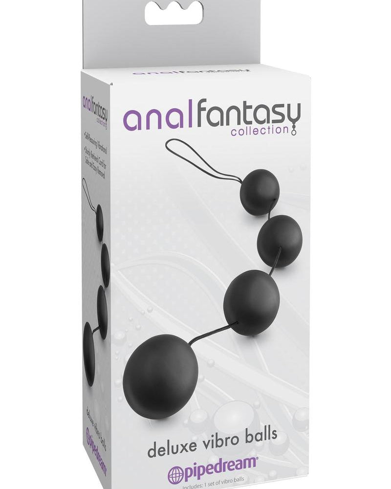 Anal Fantasy - Collection Deluxe Vibro Balls - Black