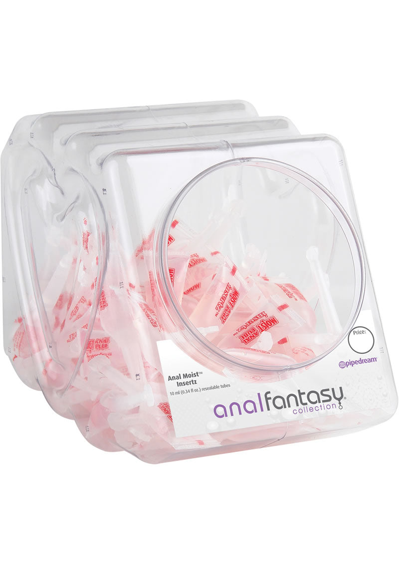 Anal Fantasy Collection Anal Moist Inserts 72 Each Per Bowl