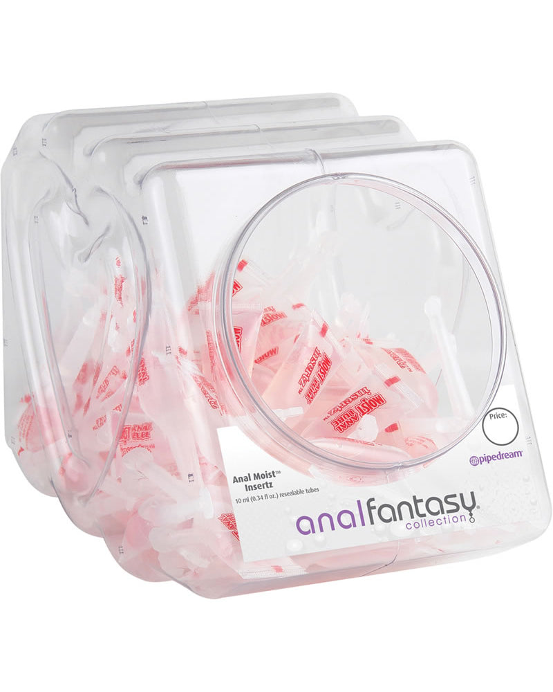 Anal Fantasy Collection Anal Moist Inserts 72 Each Per Bowl