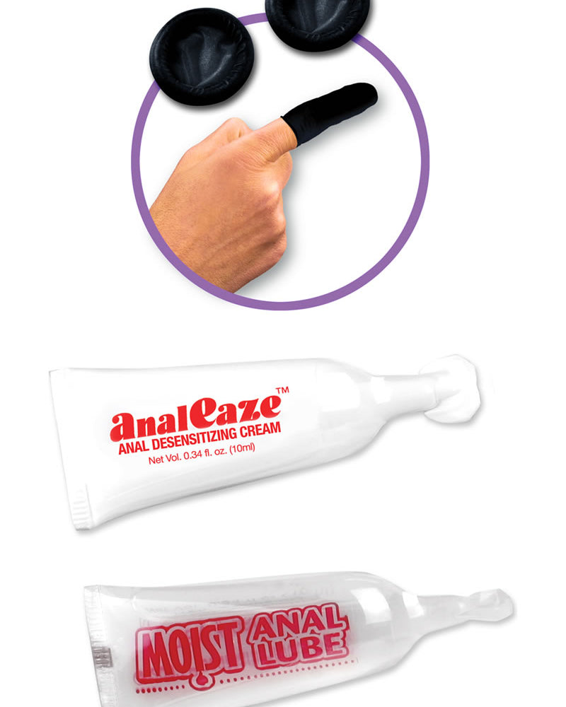 Colección Anal Fantasy Finger In The Ace Kit Negro