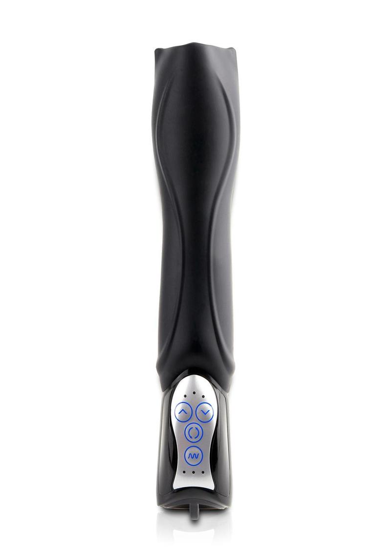 Pipedream Extreme Vibrating Roto-Teazer Masturbator Black 9.5 Inch