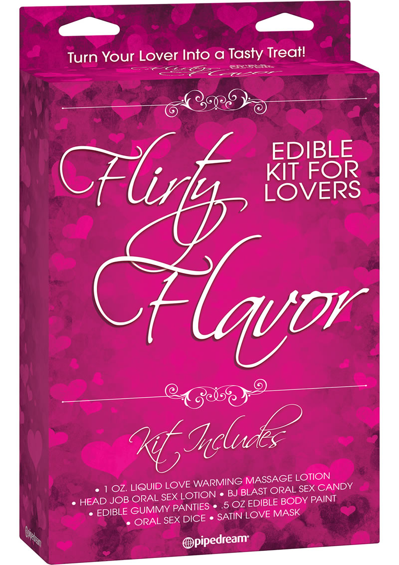 Flirty Flavor Editble Kit For Lovers