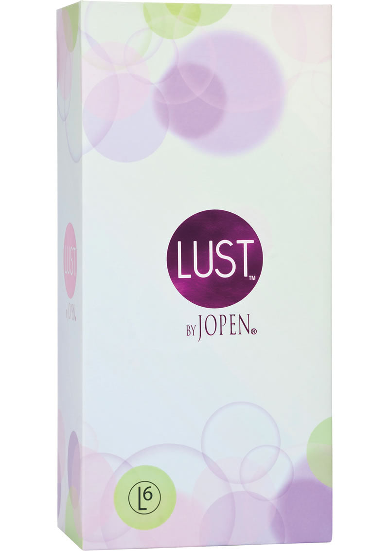 Lust L6 Silicone Rechargeable Vibe Waterproof Pink 8 Inch