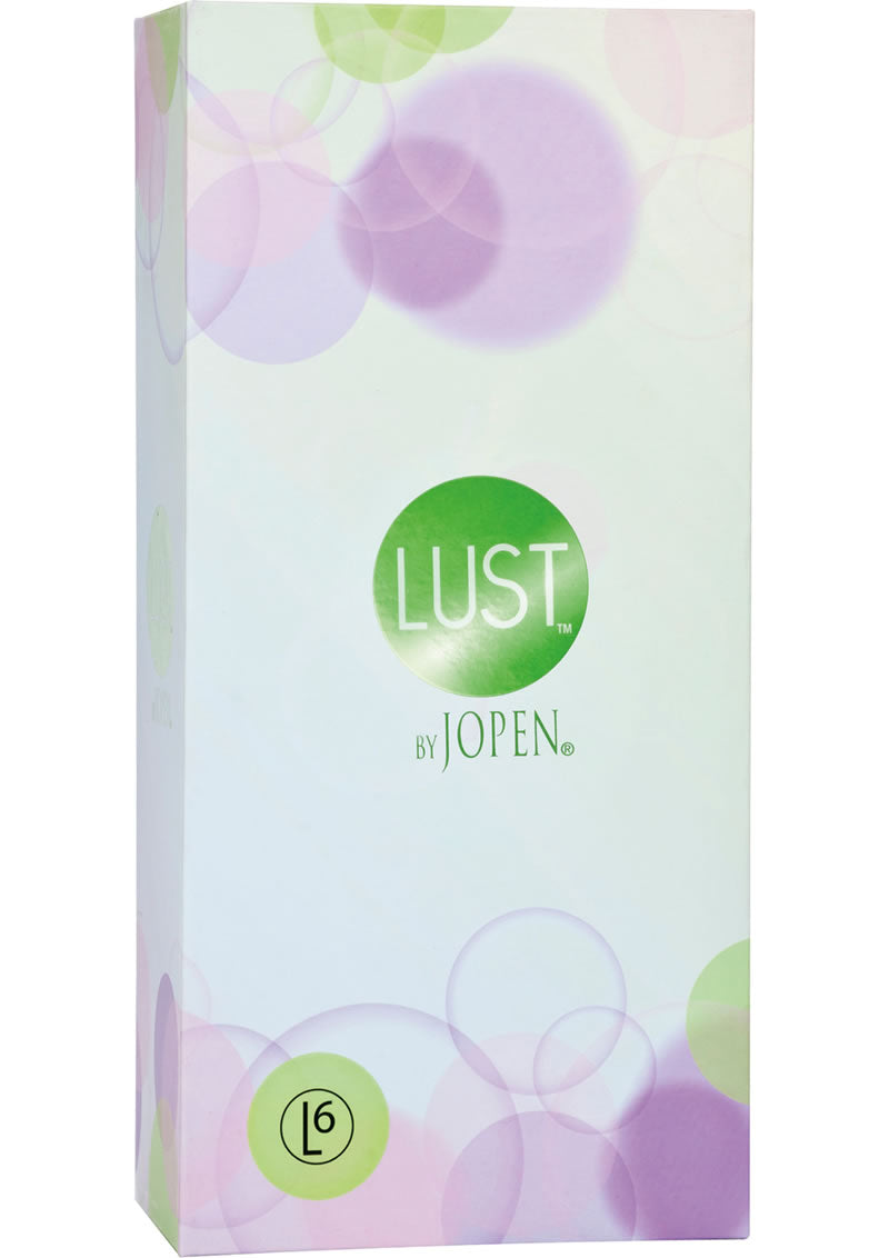 Lust L6 Silicone Rechargeable Vibe Waterproof Green 8 Inch