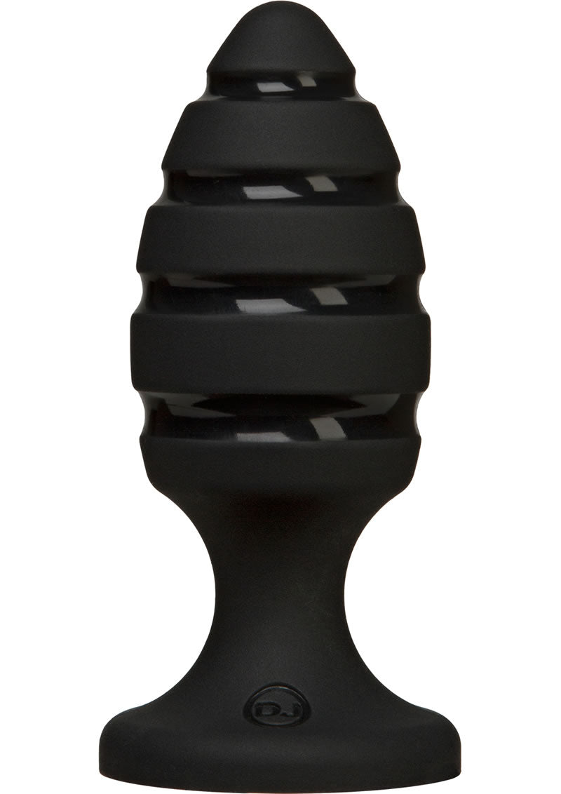 Platinum Premium Silicone The Blast Anal Plug Black 4.5 Inch