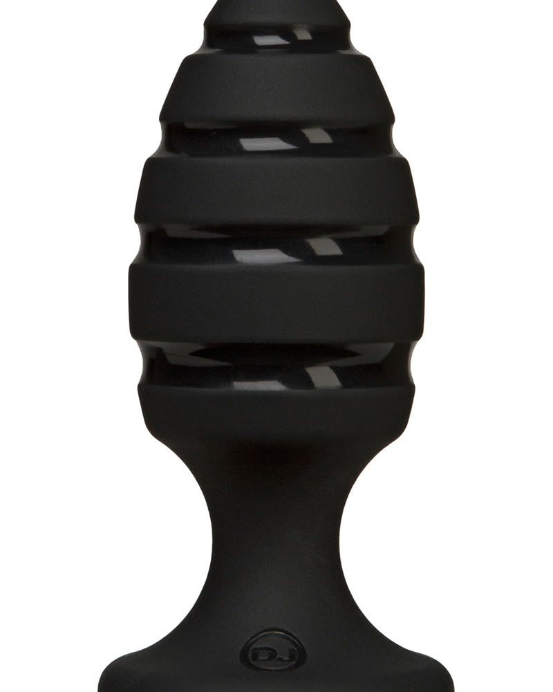 Platinum Premium Silicone The Blast Anal Plug Black 4.5 Inch