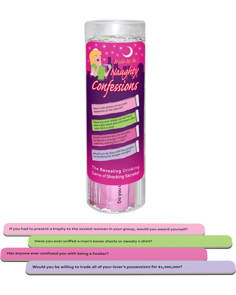 Bride To Be`s Naughty Confessions Game