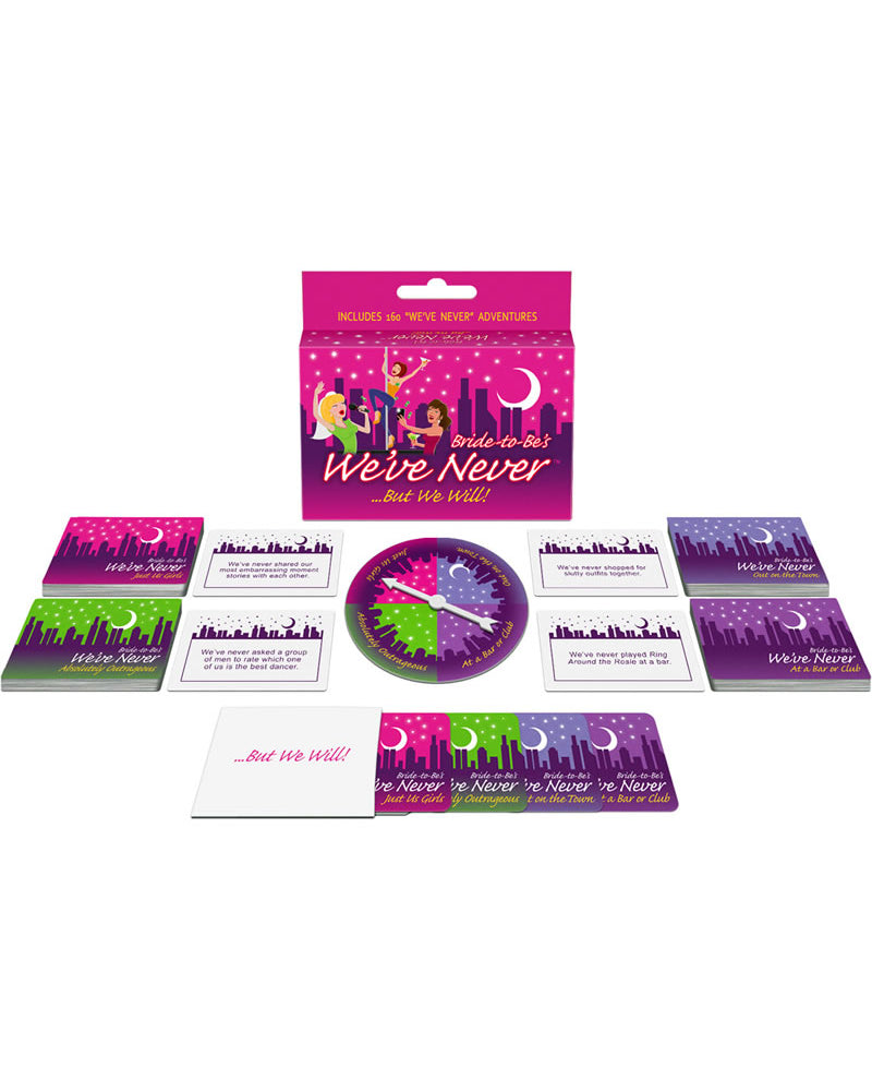 Bride To Be`s We`ve Never But We Will Drinking Game