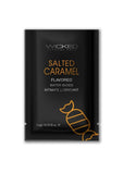 Wicked Aqua Flavored Water Based Foil Packs Salted Caramel .10 Ounce 144 Each Per Bag