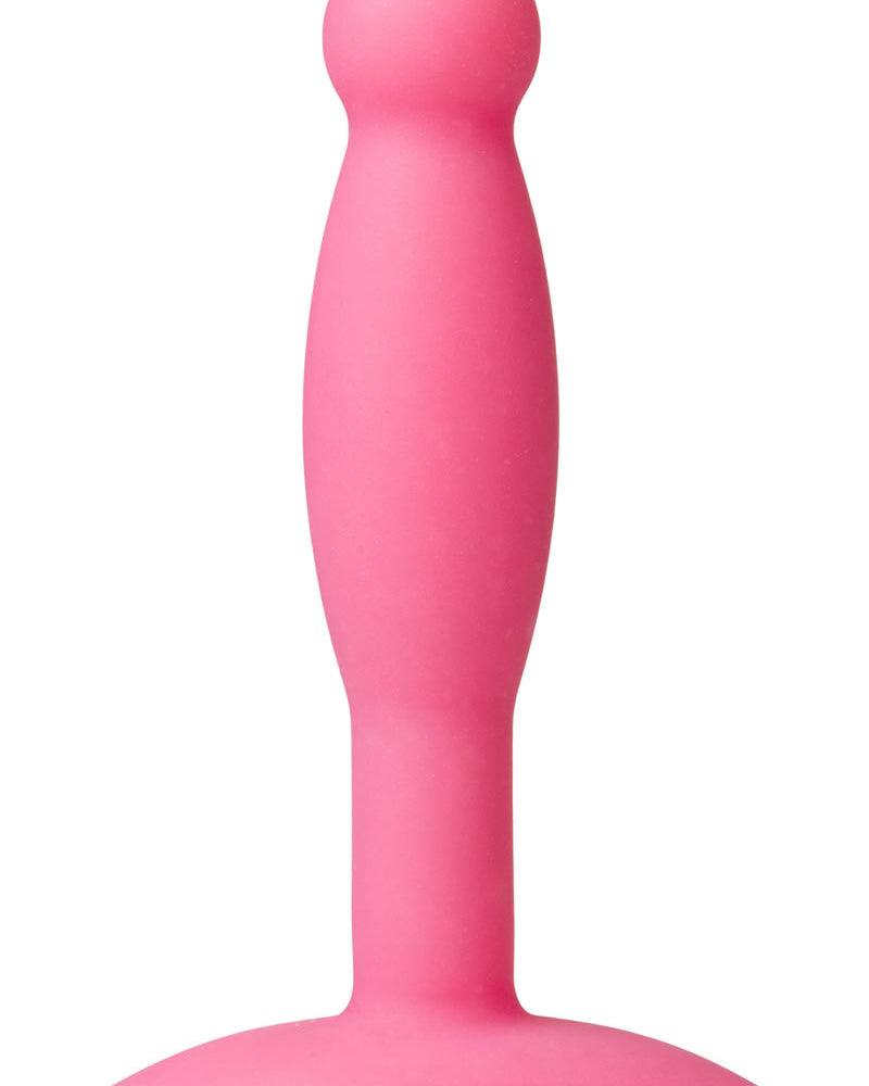 Platinum Premium Silicone The Minis Small Anal Plug Pink 3 Inch