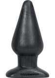 Platinum Premium Silicone The Super Big End Large Anal Butt Plug Charcoal