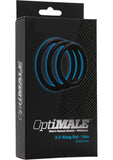 Optimale 3 Silicone C-Ring Set Thin Black