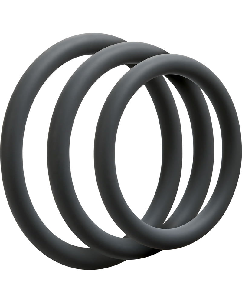 Optimale 3 Silicone C-Ring Set Thin Slate