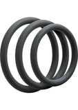 Optimale 3 Silicone C-Ring Set Thin Slate