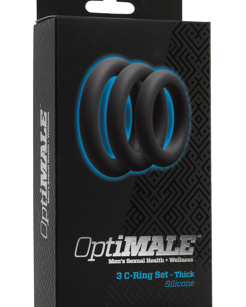 Optimale 3 Silicone C-Ring Set Thick Slate
