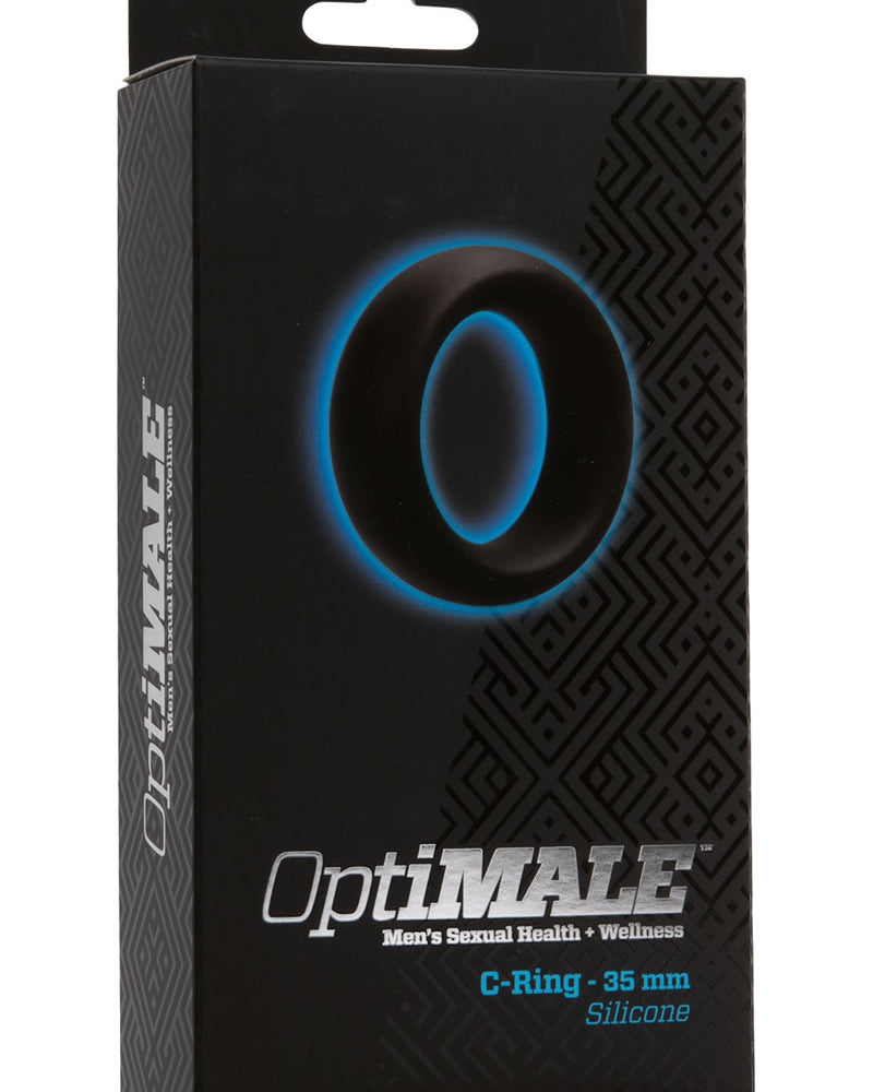 Optimale Silicone C-Ring Black 35 Millimeter