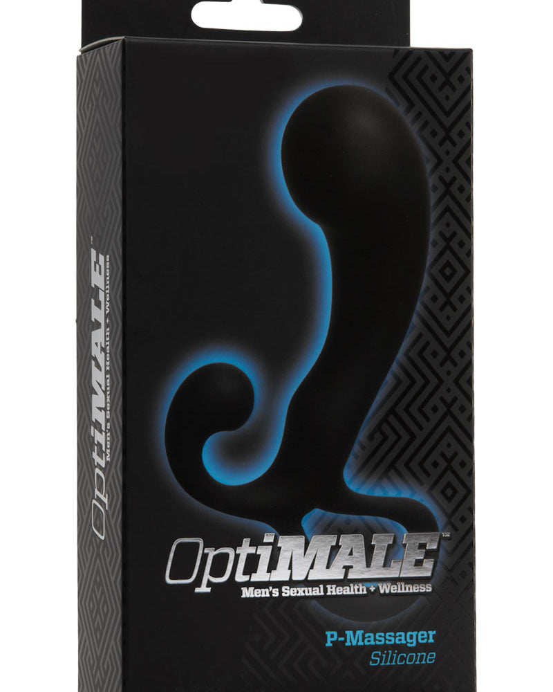 Optimale Silicone P-Massager Black