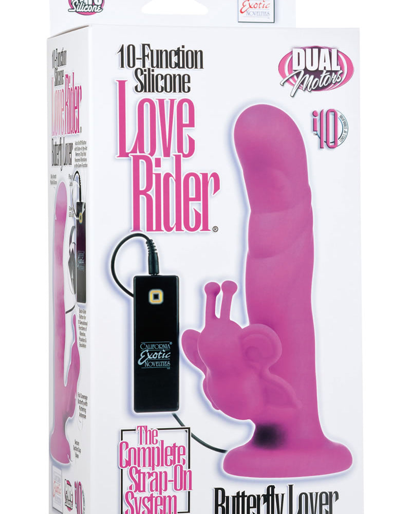 Love Rider Silicone Butterfly Lover - Pink