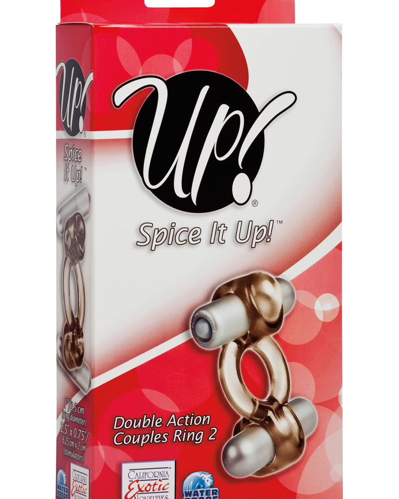 Anillo para parejas de doble acción Up Spice It Up 2 resistente al agua y al humo