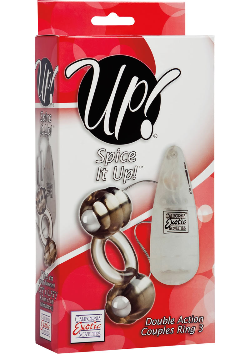 Anillo para parejas de doble acción Up Spice It Up 3 Smoke