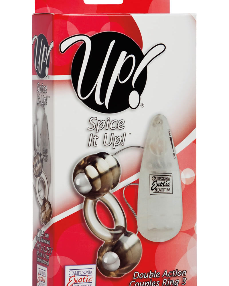Anillo para parejas de doble acción Up Spice It Up 3 Smoke