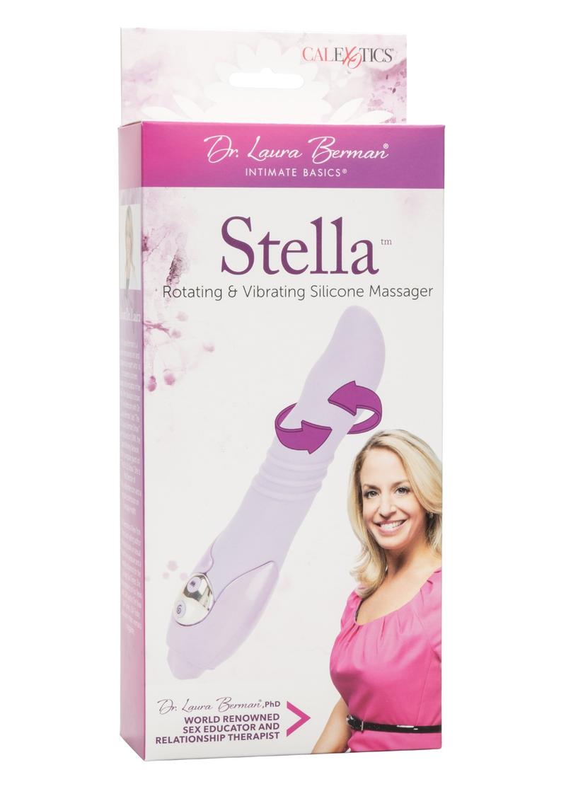 Dr. Laura Berman Stella Silicone Massager Waterproof Lavender 5 Inch