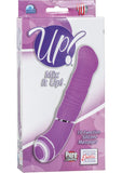 Masajeador vibrador de silicona Up Mix It Up con 10 funciones, resistente al agua, morado, 4,75 pulgadas