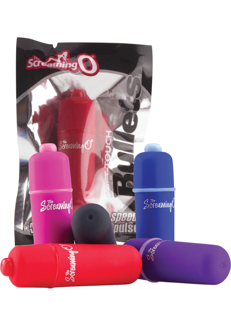 Soft Touch Bullets Waterproof Assorted Colors 40 Each Per Bowl