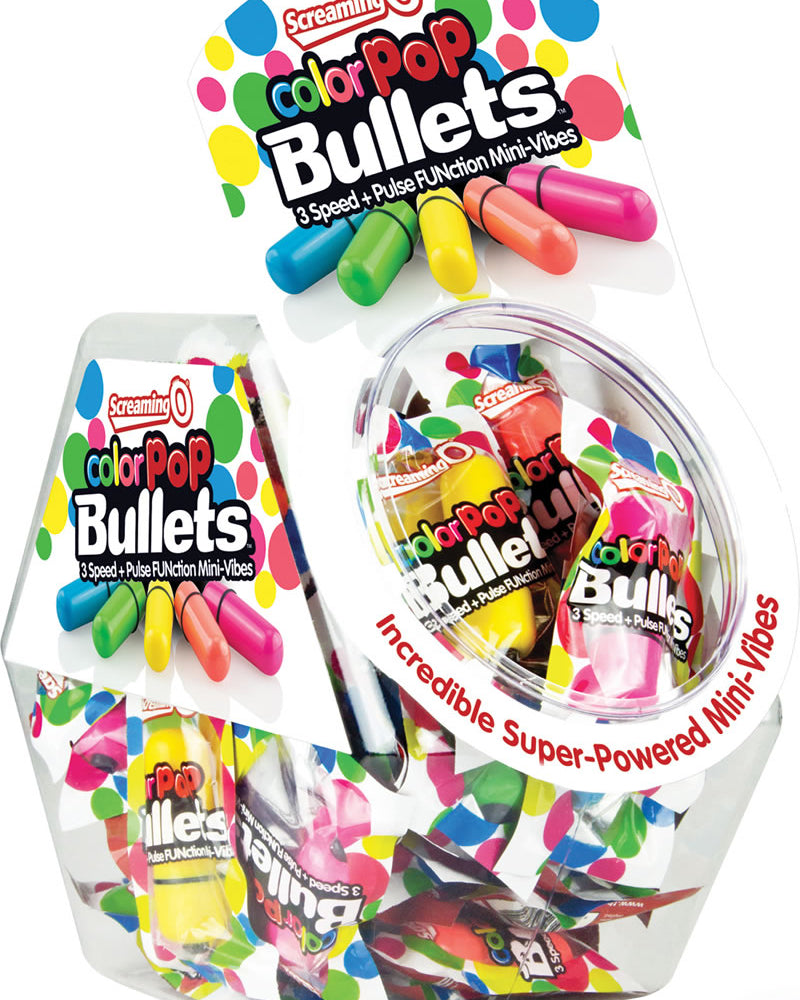 Balas Color Pop resistentes al agua, colores surtidos, 40 unidades por recipiente