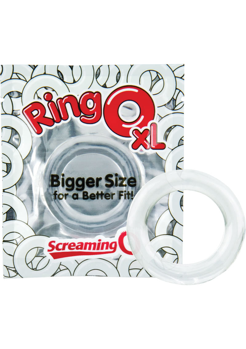 Ring O XL Cockrings Clear 36 Each Per Bowl