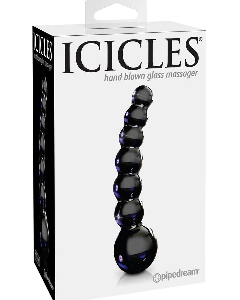 Icicles No 66 Beaded Anal Probe 4.75 Inch