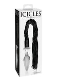 Icicles No 49 Glass Anal Plug With Flogger 23.5 Inch