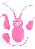 Closet Collection The Valentina Silicone Dolphin Bullet System Waterproof Pink