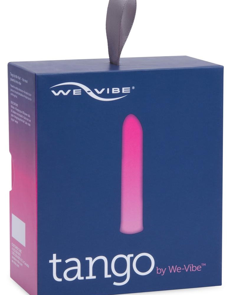 Mini vibrador recargable por USB We-Vibe Tango, resistente al agua, color rosa