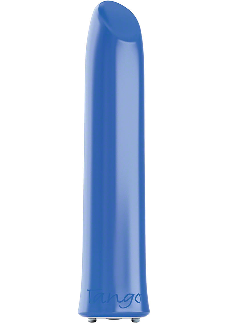 Mini vibrador recargable por USB We-Vibe Tango resistente al agua, color azul