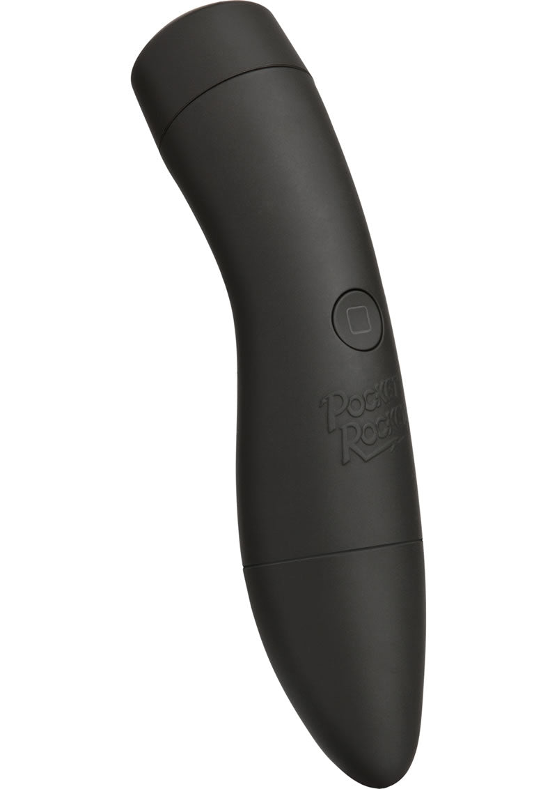 Ivibe Select Irocket Silicone Vibrator Waterproof Black 4.5 Inch