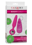 Booty Call Booty Glider Silicone Wired Remote Control Anal Probe Pink 3.75 Inch