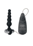 Booty Call Booty Shaker Silicone Wired Remote Control Anal Probe Black 4 Inch