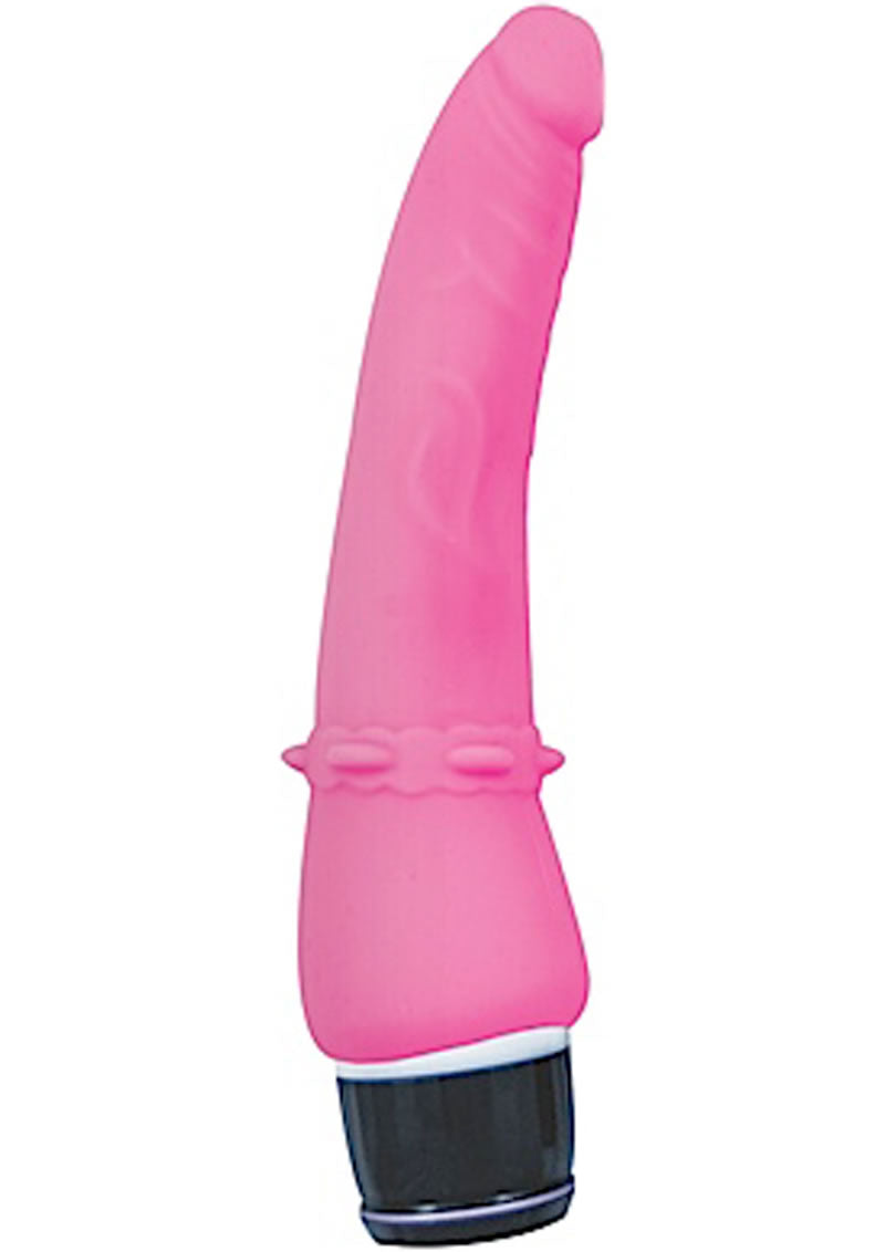 Vibrador de silicona resistente al agua Timeless Classics Clit Popper de 8,25 pulgadas en color rosa