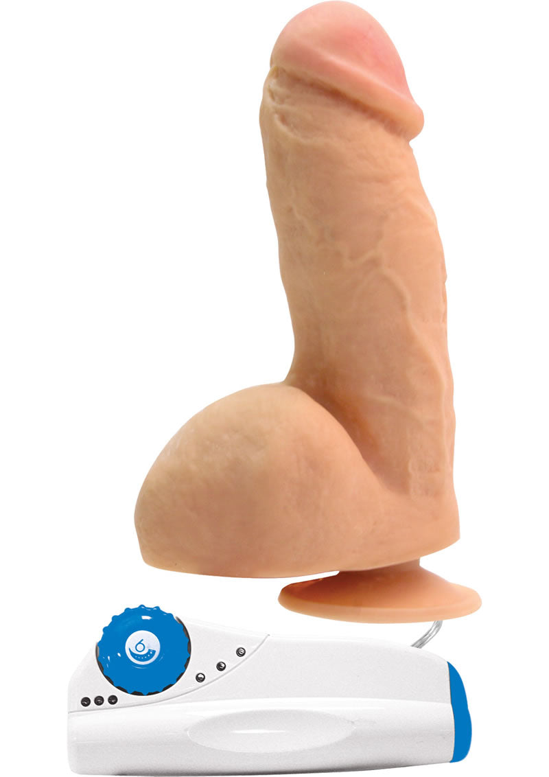 Average Joe Sheldon The Nerd Wired Remote Control Dildo White 4.5 Inch