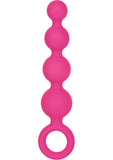 Coco Licious Silicone Booty Beads Pink 4.5 Inch