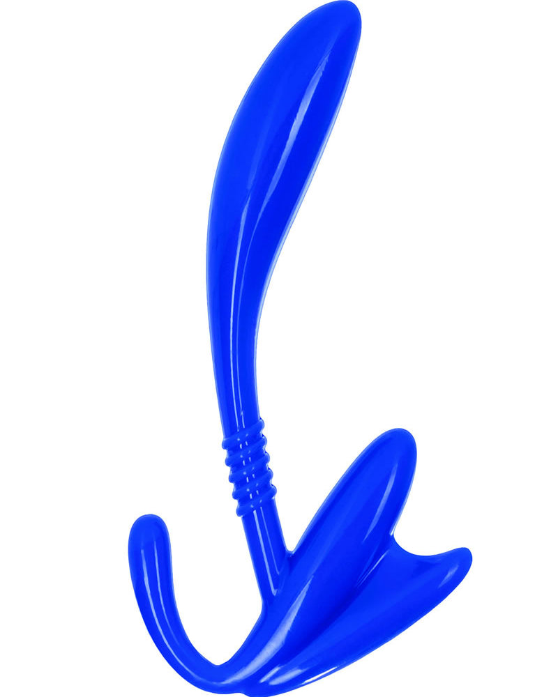 Apollo Curved Prostate Probe Blue 4.5 Inch