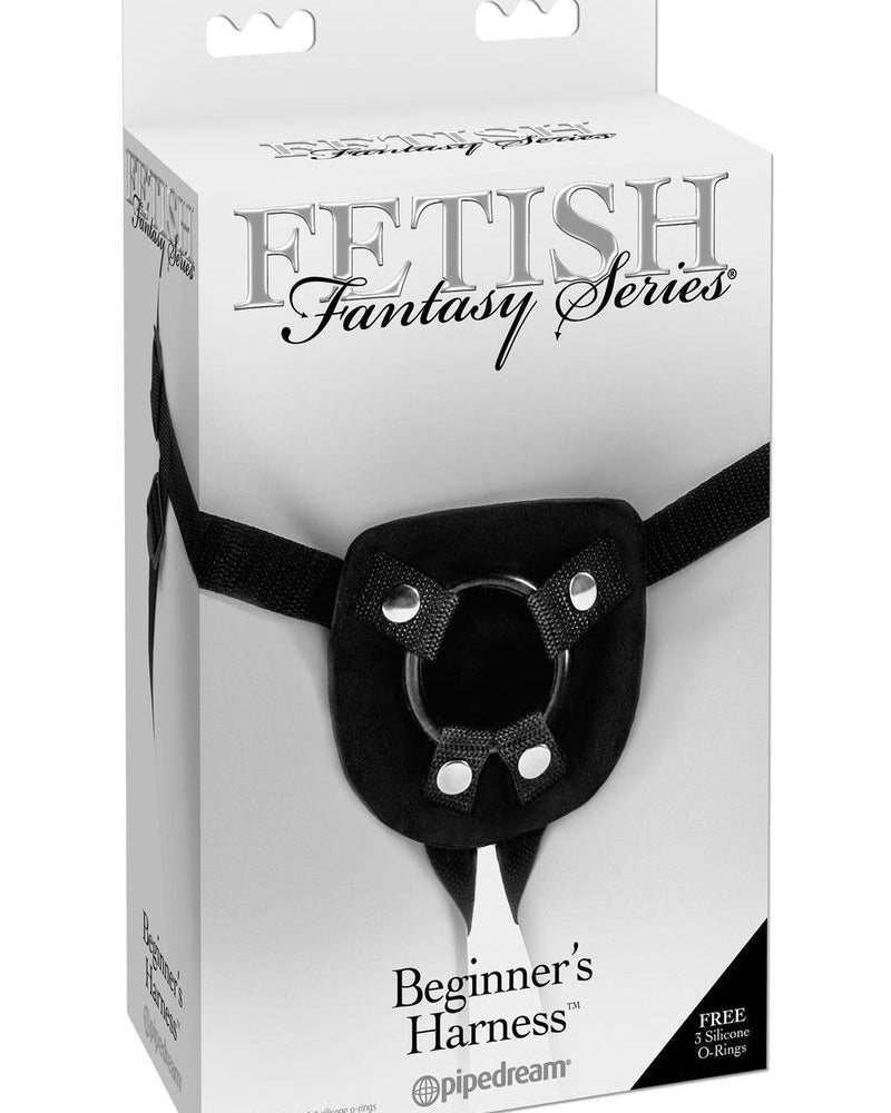 Fetish Fantasy Series Beginners Harness Adjustable Black